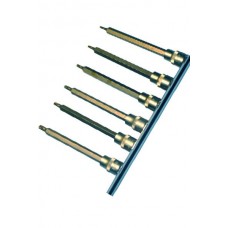 3/8" SD Inserted Torx Bit Socket Set T25-50 (On Rail) - 6 Piece