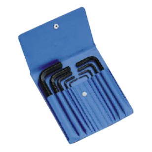 A/F Hex Key Set Walleted - 10 Piece