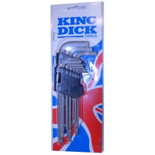 A/F Long Ball End Hex Key Set - 9 Piece