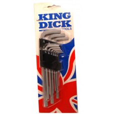A/F Long Hex Key Set - 9 Piece