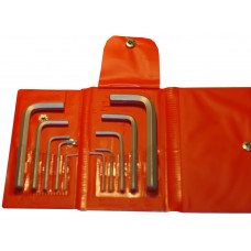 Metric Hex Key Set Walleted - 10 Piece