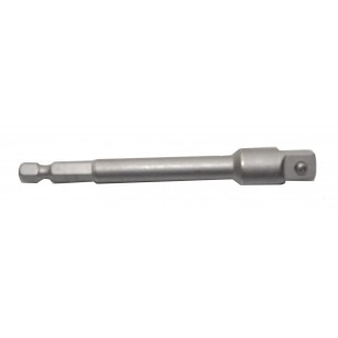 1/4" SD Impact 1/4" Hex Male - 3/8" Hex Male Extension