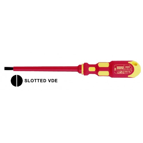 VDE 1000V Slotted Screwdriver