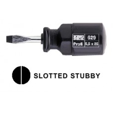 Stubby Slotted Screwdriver
