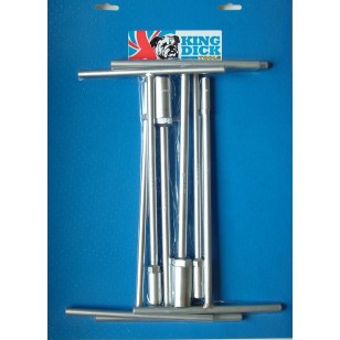 T Handle Nut Spinner Set - 6 Piece