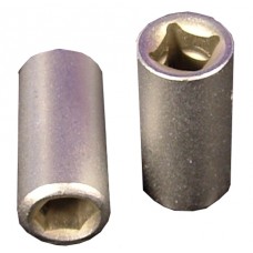 1/4" SD Female to 1/4 Hex Female Bit Adaptor c/w bit retaining clip