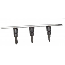1/4" SD Inserted Pozi Screwdriver Bit Socket Set PZ1-3 - 4 Piece