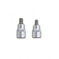1/4" SD Metric Inserted Hex Bit Sockets