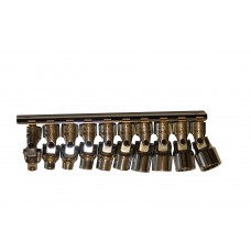 1/4" SD Metric Universal Socket Set 5-13mm - 10 Piece