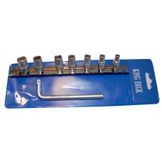 1/4" SD Metric Socket Set 5-11mm - 8 Piece