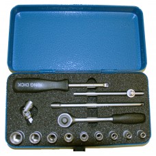 1/4" SD A/F Socket Set 3/16"-1/2" - 14 Piece