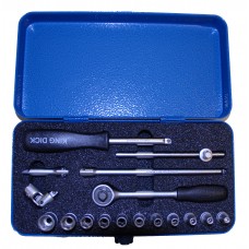 1/4" SD BA Socket Set 0BA-10BA - 17 Piece