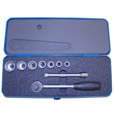 3/8" SD Metric Socket Set 10-22mm - 9 Piece