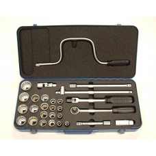 1/2" SD Metric Socket Set 10-32mm - 28 Piece