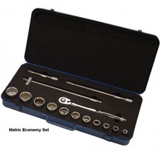 1/2" SD Metric Socket Set 8-32mm - 15 Piece