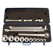 3/4" SD Metric Socket Set 22-55mm - 17 Piece