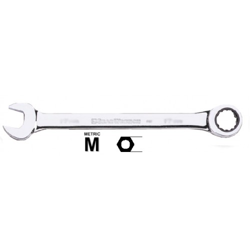 Metric Ratchet Combination Wrench