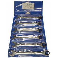 A/F Ratchet Combination Wrench Set 3/8"-3/4" - 6 Piece