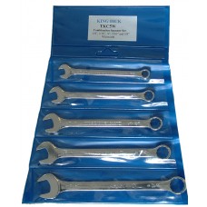Whitworth Combination Wrench Set 1/8"-3/8" - 5 Piece