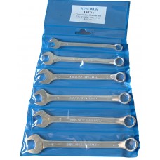 A/F Combination Wrench Set 7/16"-3/4" - 6 Piece