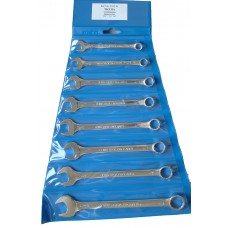 A/F Combination Wrench Set 3/8"-7/8" - 8 Piece