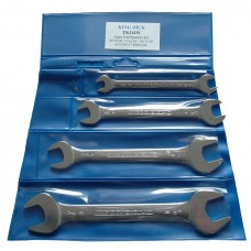 Whitworth Open End Wrench Set 1/8"-9/16" - 4 Piece