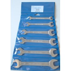 A/F Open End Wrench Set 5/16"-1" - 6 Piece