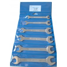 Whitworth Open End Wrench Set 1/8"-7/8" - 6 Piece